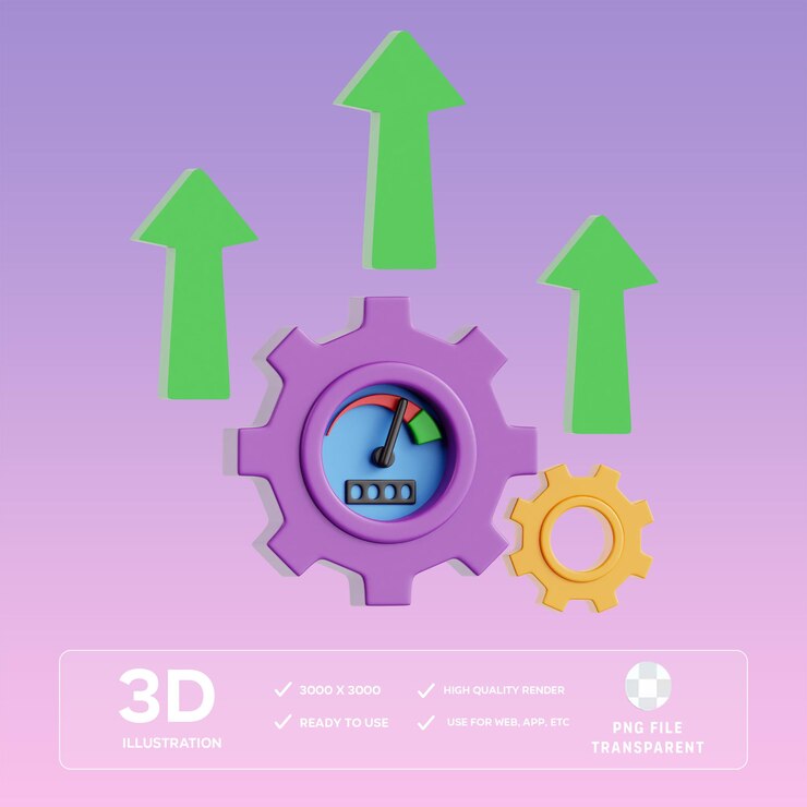 Ilustración 3D de la eficiencia del PSD