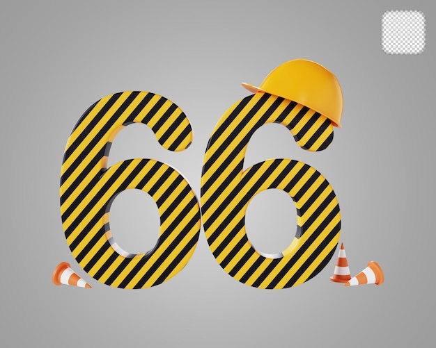 Ilustración 3D del estilo de construcción número 67