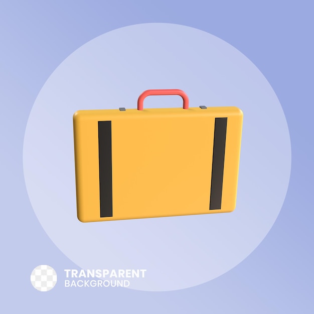 Ilustración 3d de icono de negocio