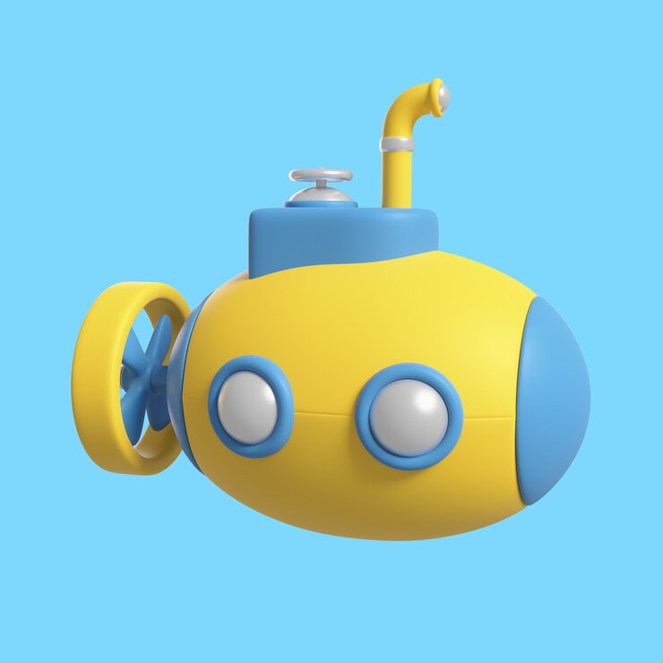 PSD ilustración 3d del icono del vehículo de transporte