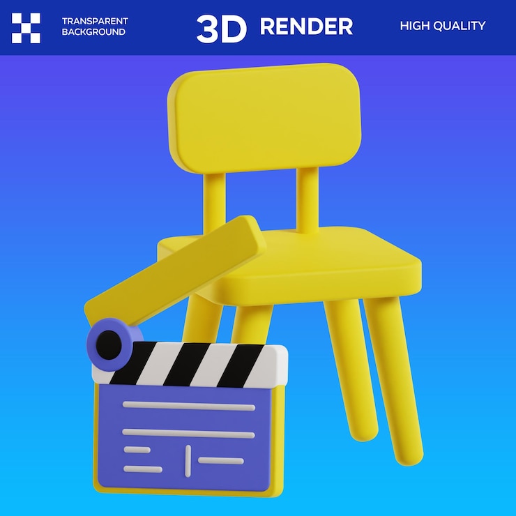 PSD ilustración 3d de lanzamiento de psd