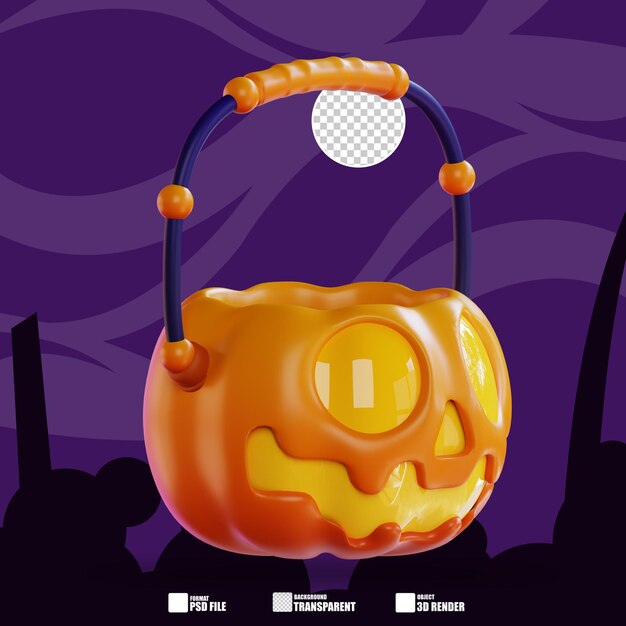 Ilustración 3d de lata de calabaza 2