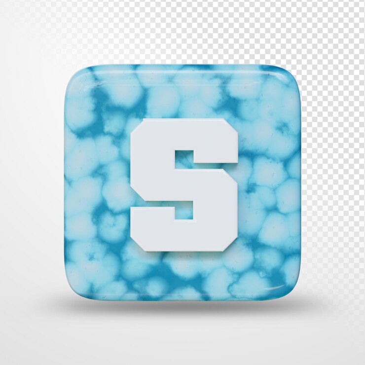 PSD ilustración 3d del logotipo de símbolo de criptomoneda