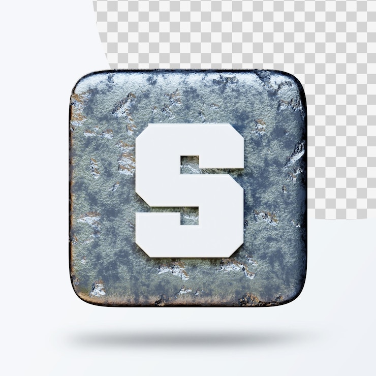 PSD ilustración 3d del logotipo de símbolo de criptomoneda