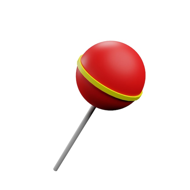Ilustración 3D de Lollipop