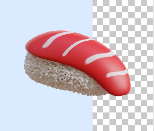 Ilustración 3D Maguro