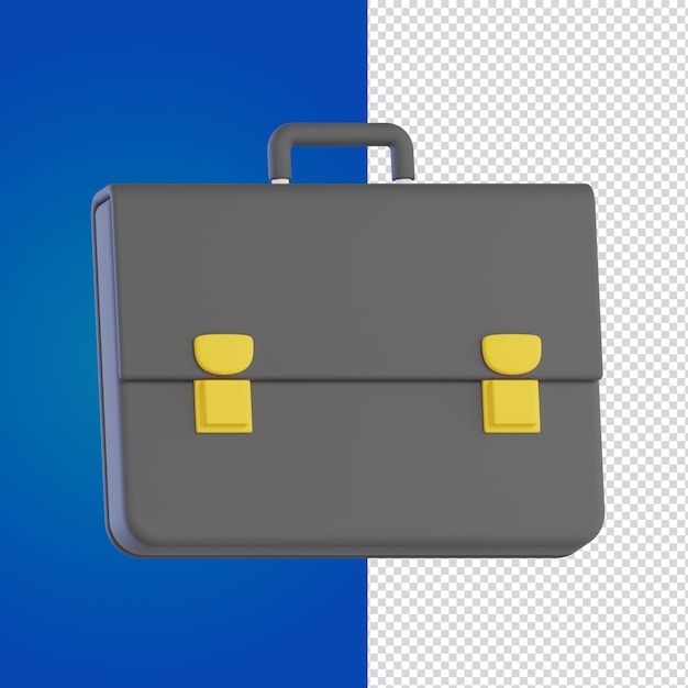 Ilustración en 3D del maletín PSD
