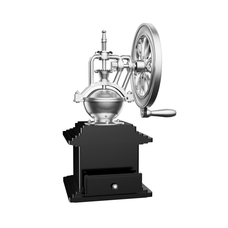 PSD ilustración 3d de la máquina de café