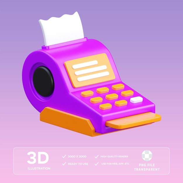 Ilustración 3D de la máquina PSD Edc