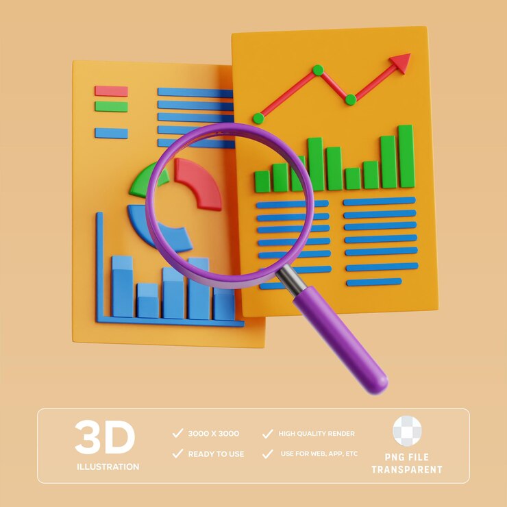 Ilustración 3D de la matriz de rendimiento de PSD