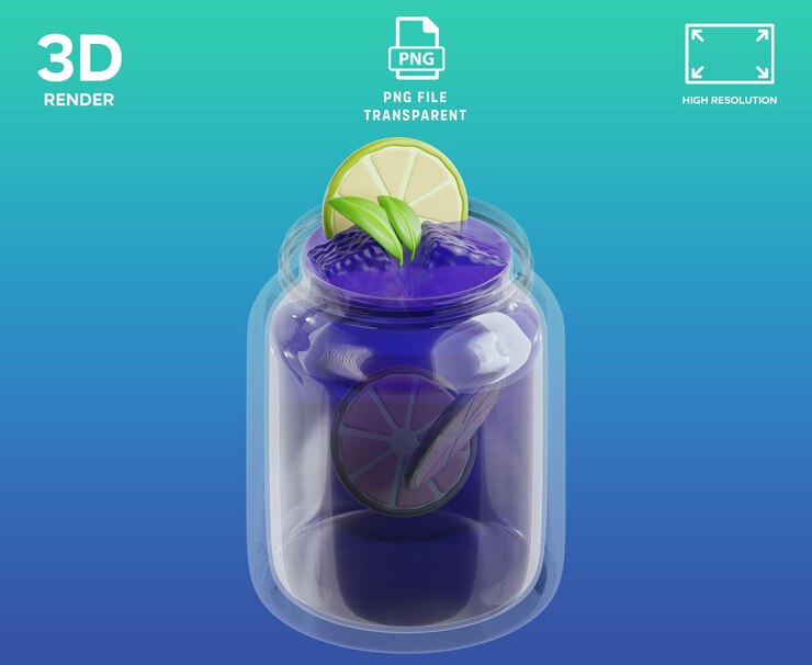 PSD ilustración en 3d de nam dok anchan