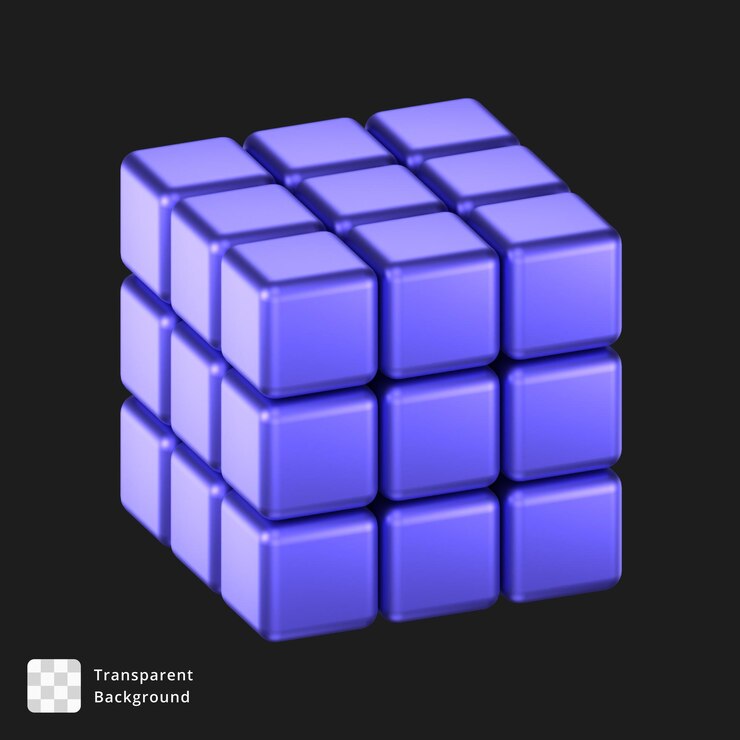 PSD ilustración 3d de un objeto abstracto