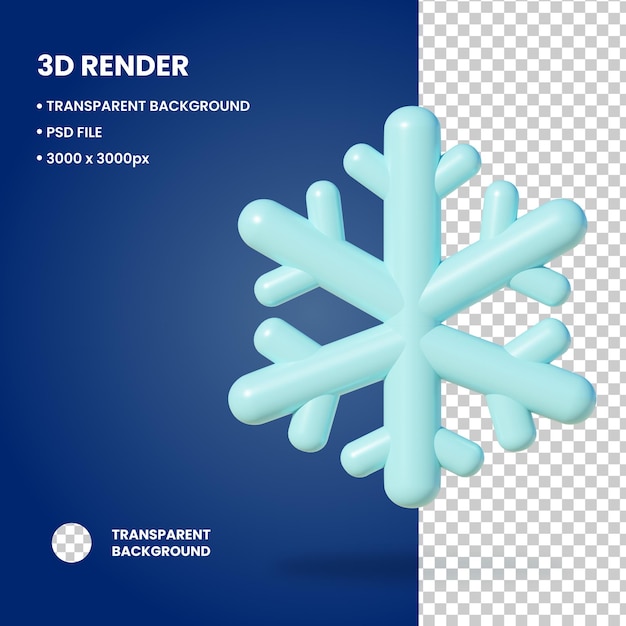 Ilustración 3D Objeto cristalino