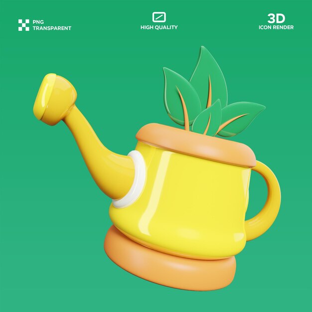 Ilustración 3D de la planta de riego de PSD