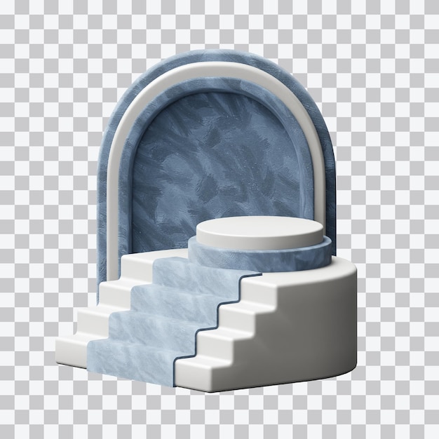 Ilustración 3D del podio_5