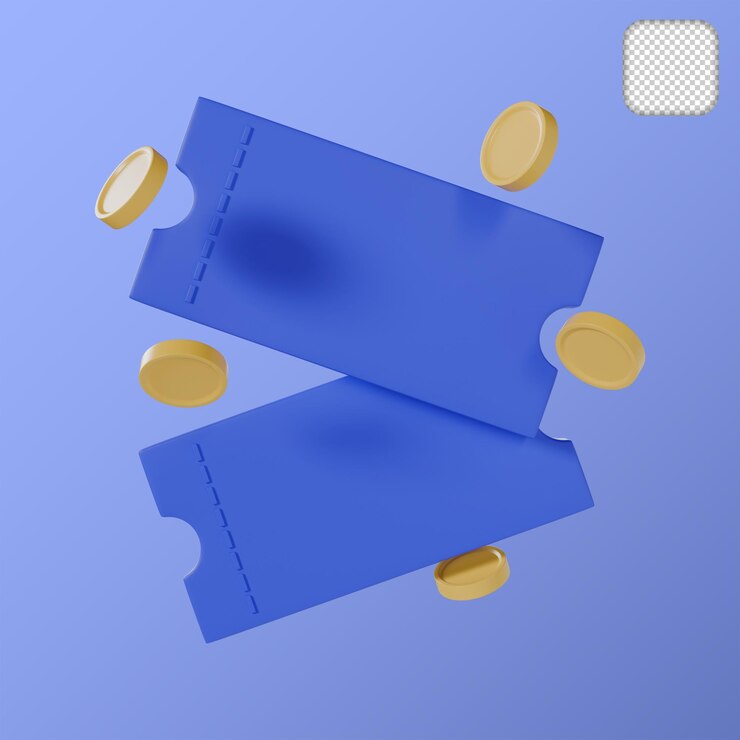 PSD ilustración en 3d de la promoción de cupones especiales