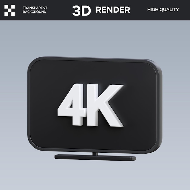 Ilustración en 3D en PSD 4K