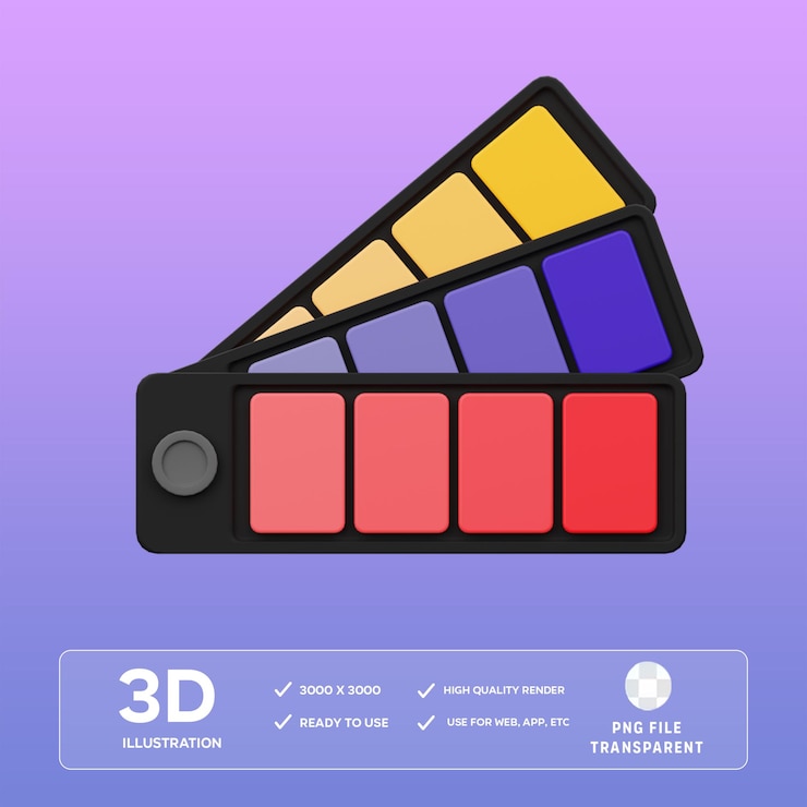 PSD ilustración en 3d de psd