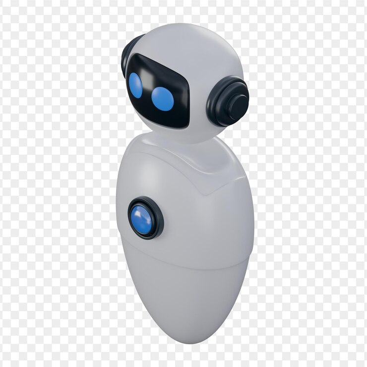 PSD ilustración 3d de robot