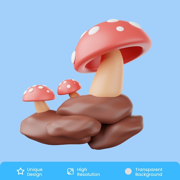 Ilustración 3D de setas