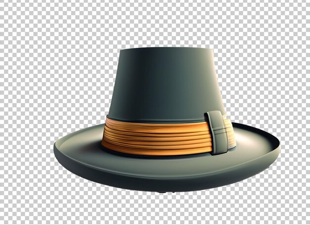 PSD ilustración en 3d del sombrero de verano