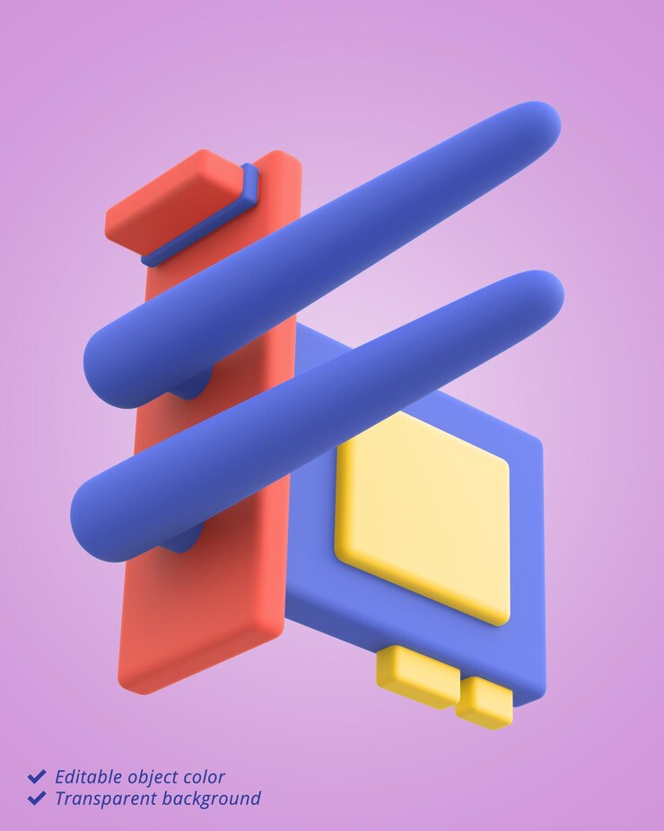 PSD ilustración 3d de una tarjeta wifi