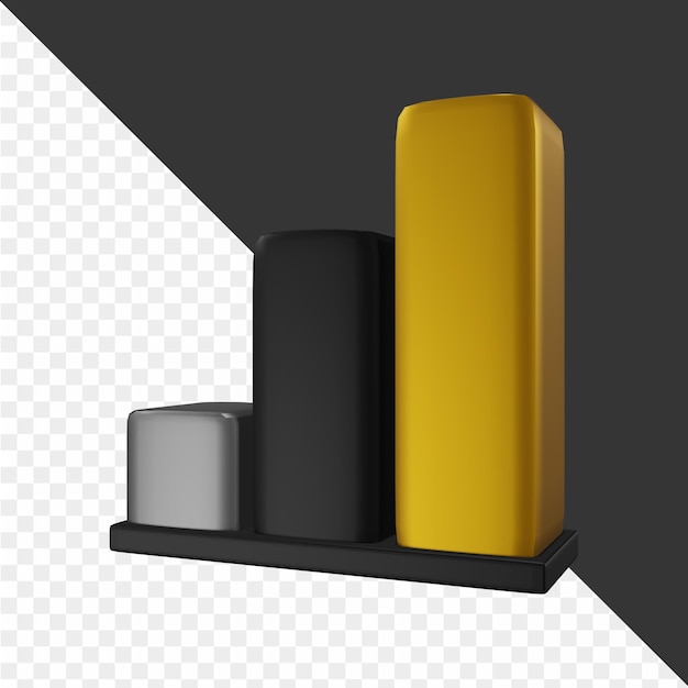 Ilustración 3D de las tecnologías financieras