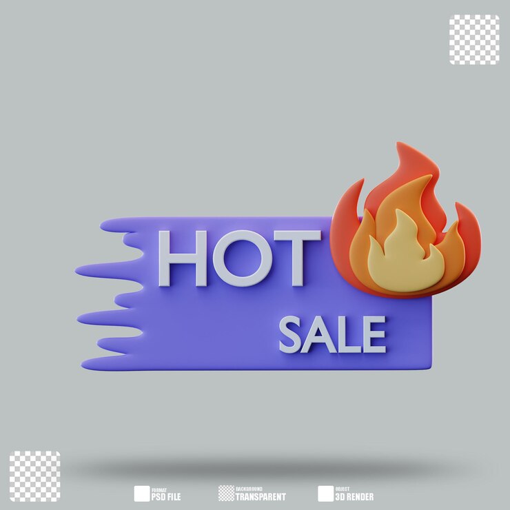 PSD ilustración 3d en venta en caliente