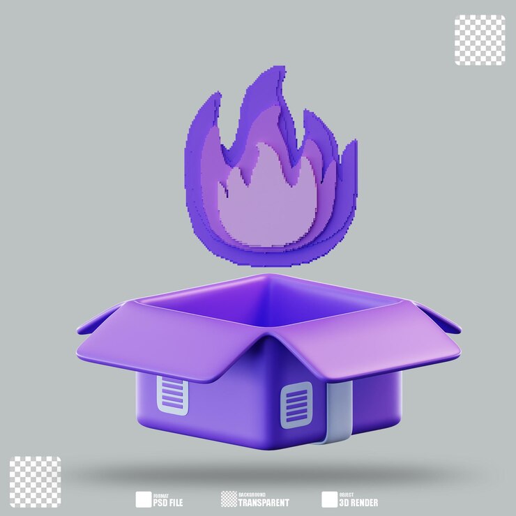 PSD ilustración 3d en venta en caliente