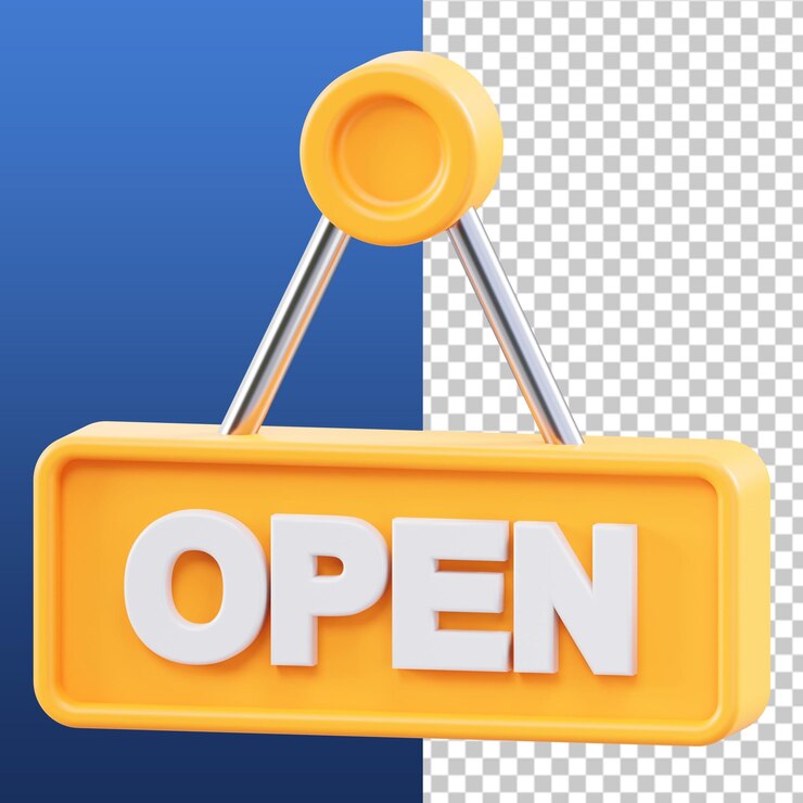 Ilustración abierta en 3D