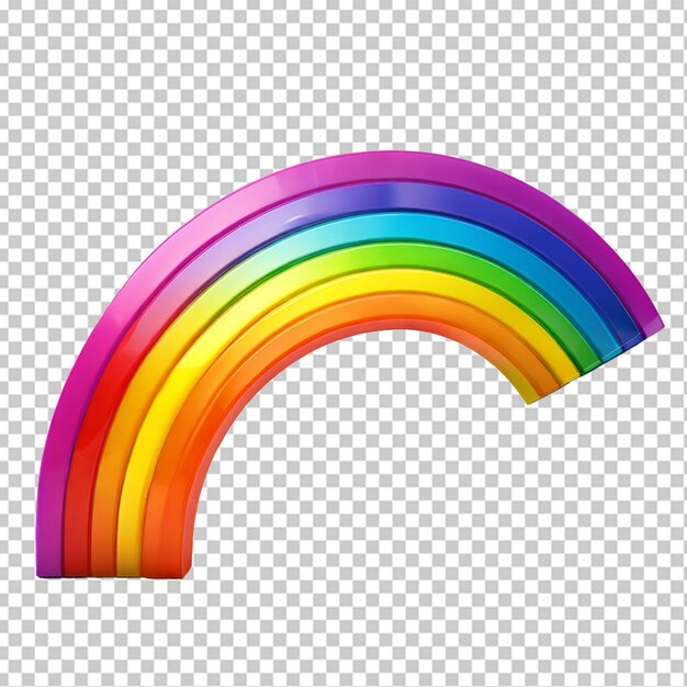 Ilustración del arco iris suave