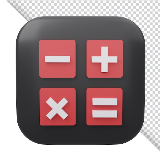 Ilustración de la calculadora 3D
