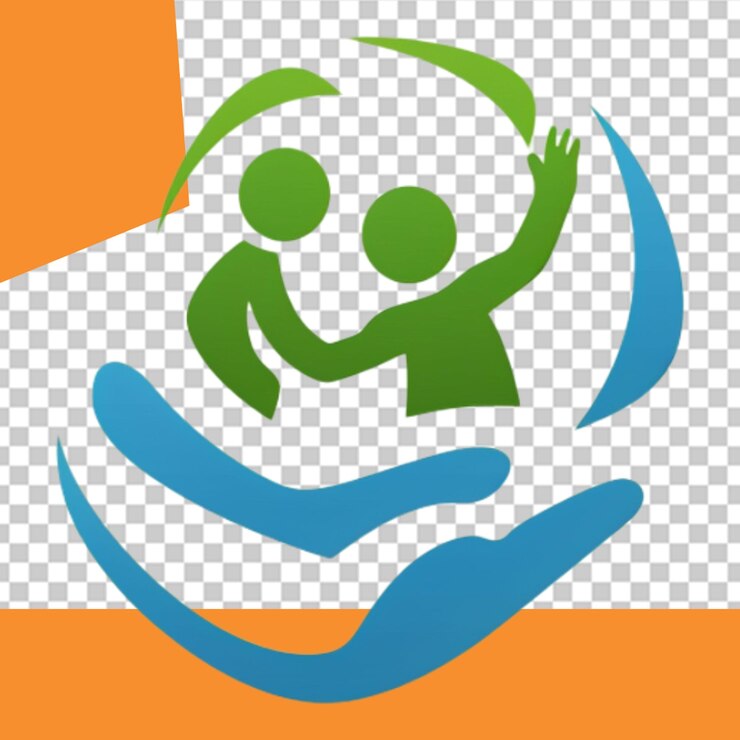 PSD ilustración de caridad png