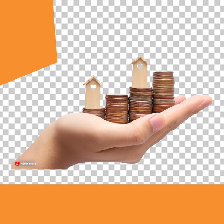 PSD ilustración de caridad png