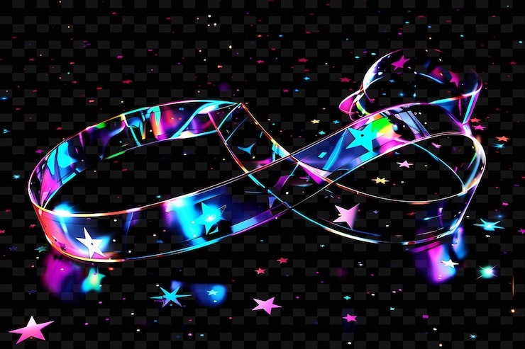 PSD una ilustración colorida de una galaxia con estrellas y las palabras quot estrellas quot
