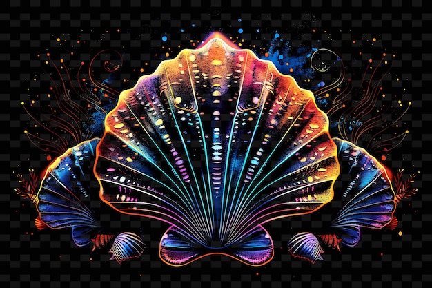 Una ilustración colorida de una pluma de pavo real con las palabras 