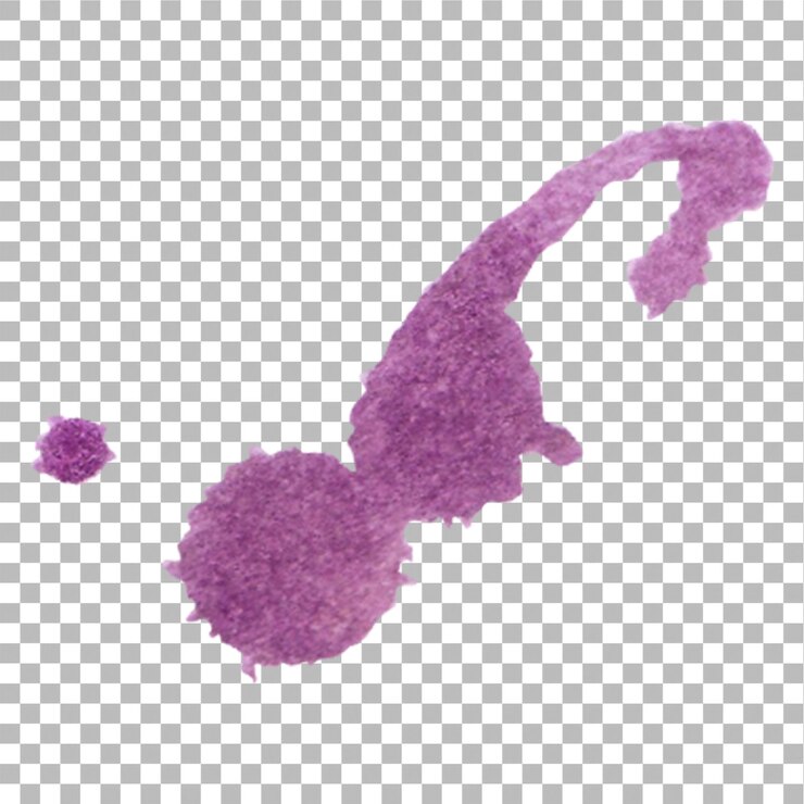 PSD ilustración conceptual del estilo de color de agua dibujado a mano con tinta de salpicaduras para su proyecto de elementos