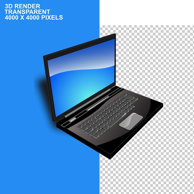 Ilustración del conjunto de computadoras de escritorio negro Ordenador de escritorio Ordenador personal Ordenador de escritorio PC