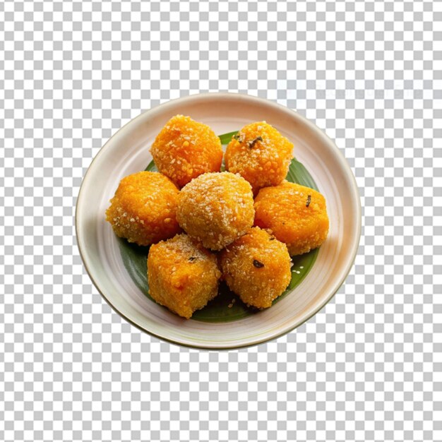 PSD ilustración de las croquetas tradicionales nutritivas