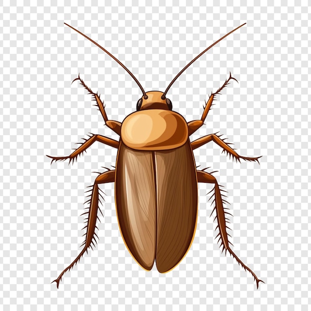 Ilustración de una cucaracha
