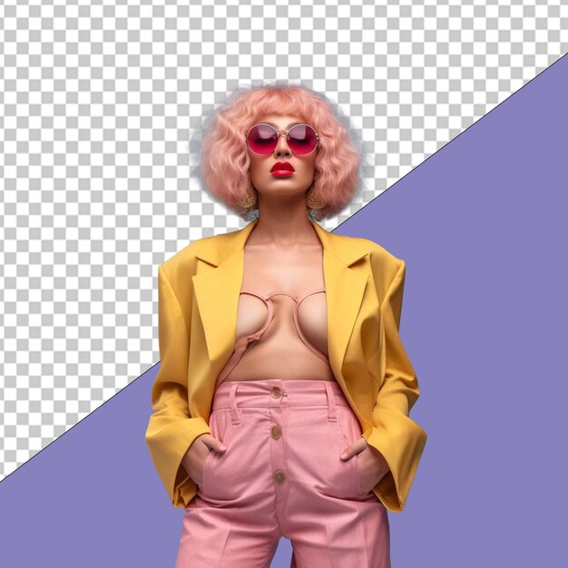 Ilustración de fashionista png