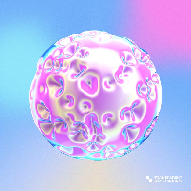 Ilustración de la forma holográfica