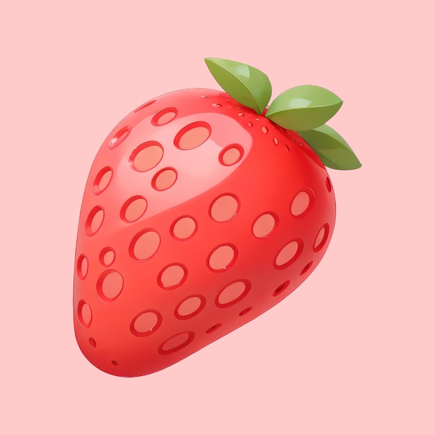 Ilustración de una fresa en un fondo aislado