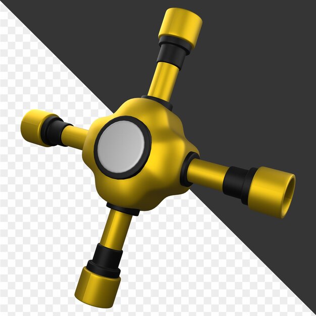 Ilustración de garajes en 3D