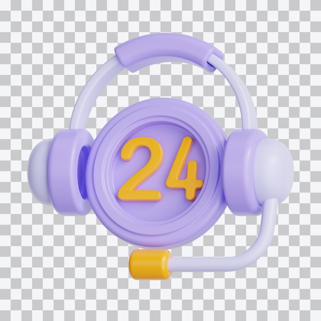 Ilustración de la hora de servicio 3d
