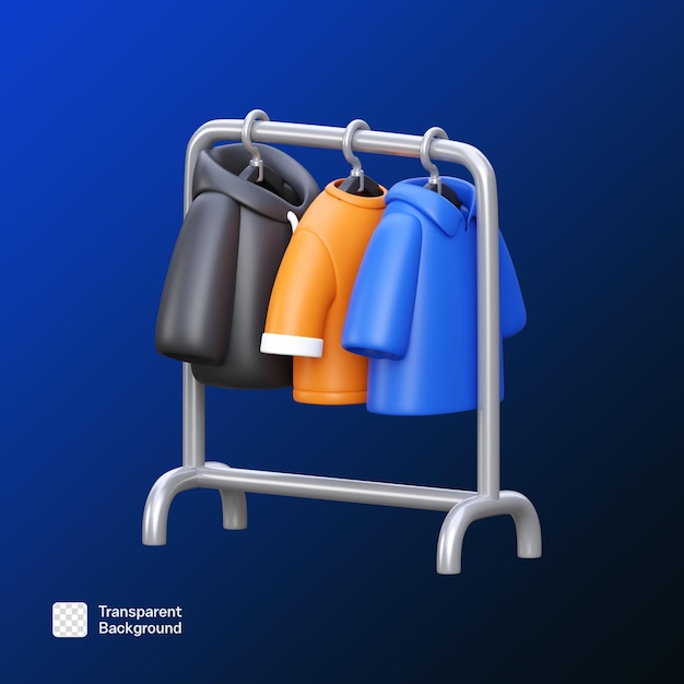 Ilustración del icono 3D del gesto de la mano de compras plantilla PNG