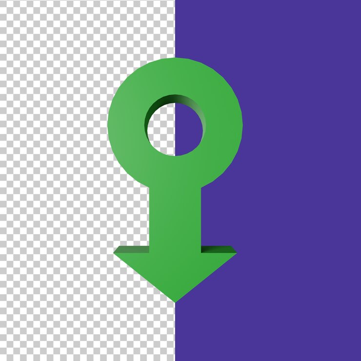 PSD ilustración del icono 3d de venta de psd