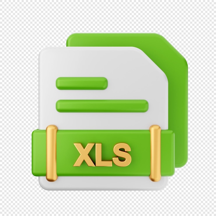 PSD ilustración de icono de formato de archivo 3d render