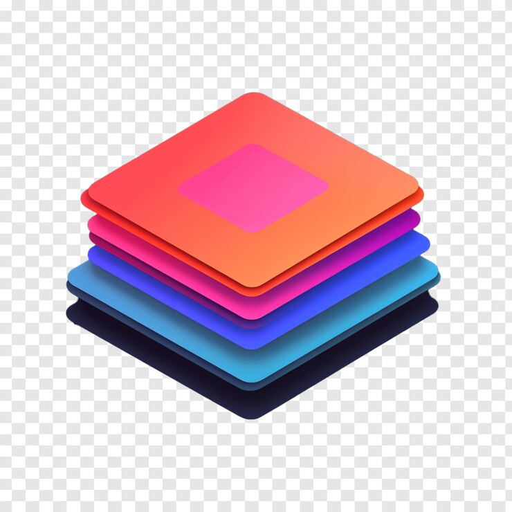 PSD ilustración del icono de la herramienta de capa 3d