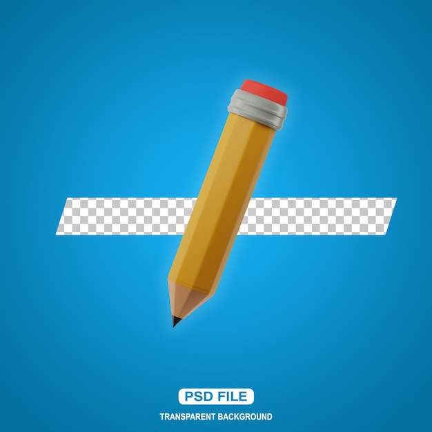 PSD ilustración de icono de inicio 3d